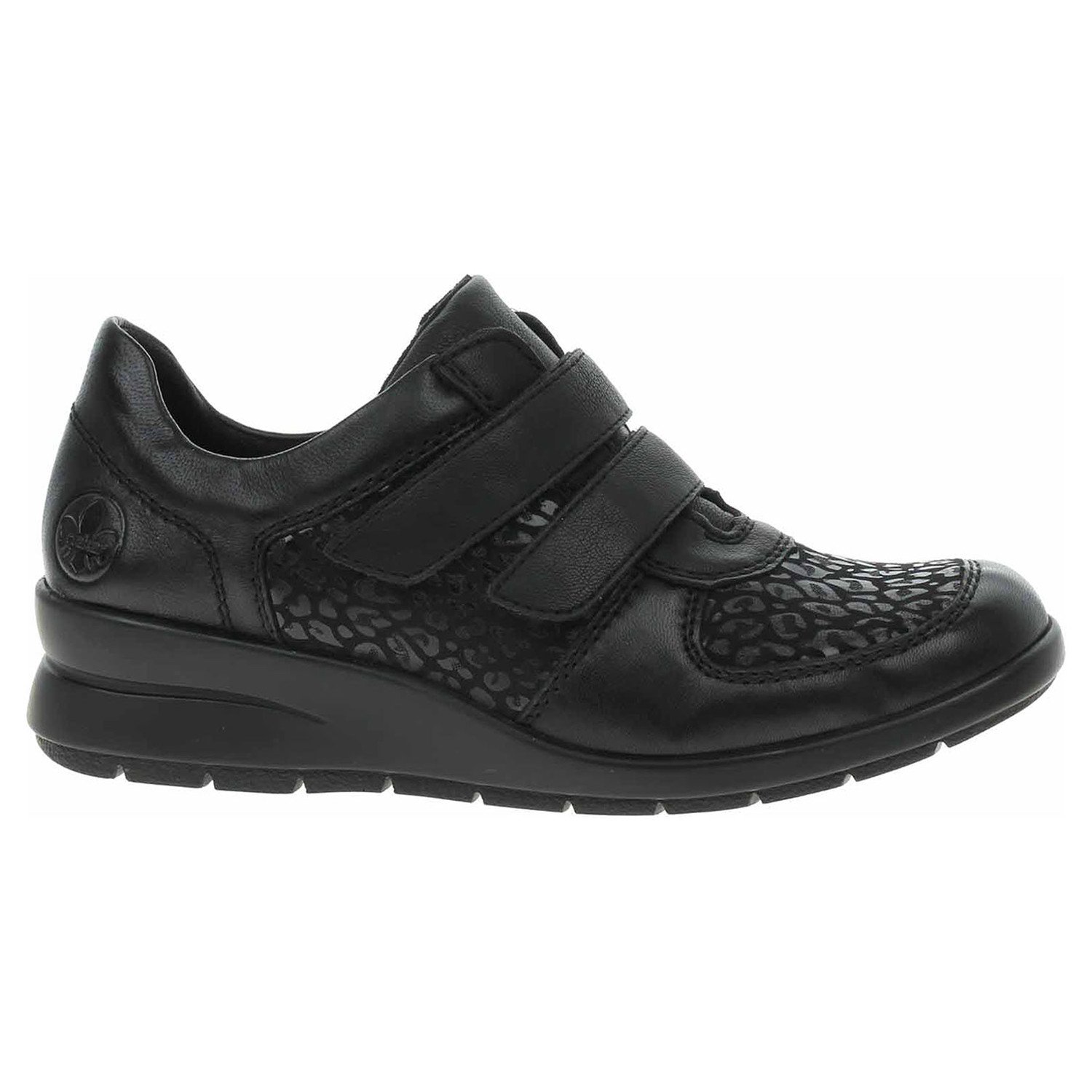 Ecco Dámské polobotky Rieker L4868-00 schwarz 23101033