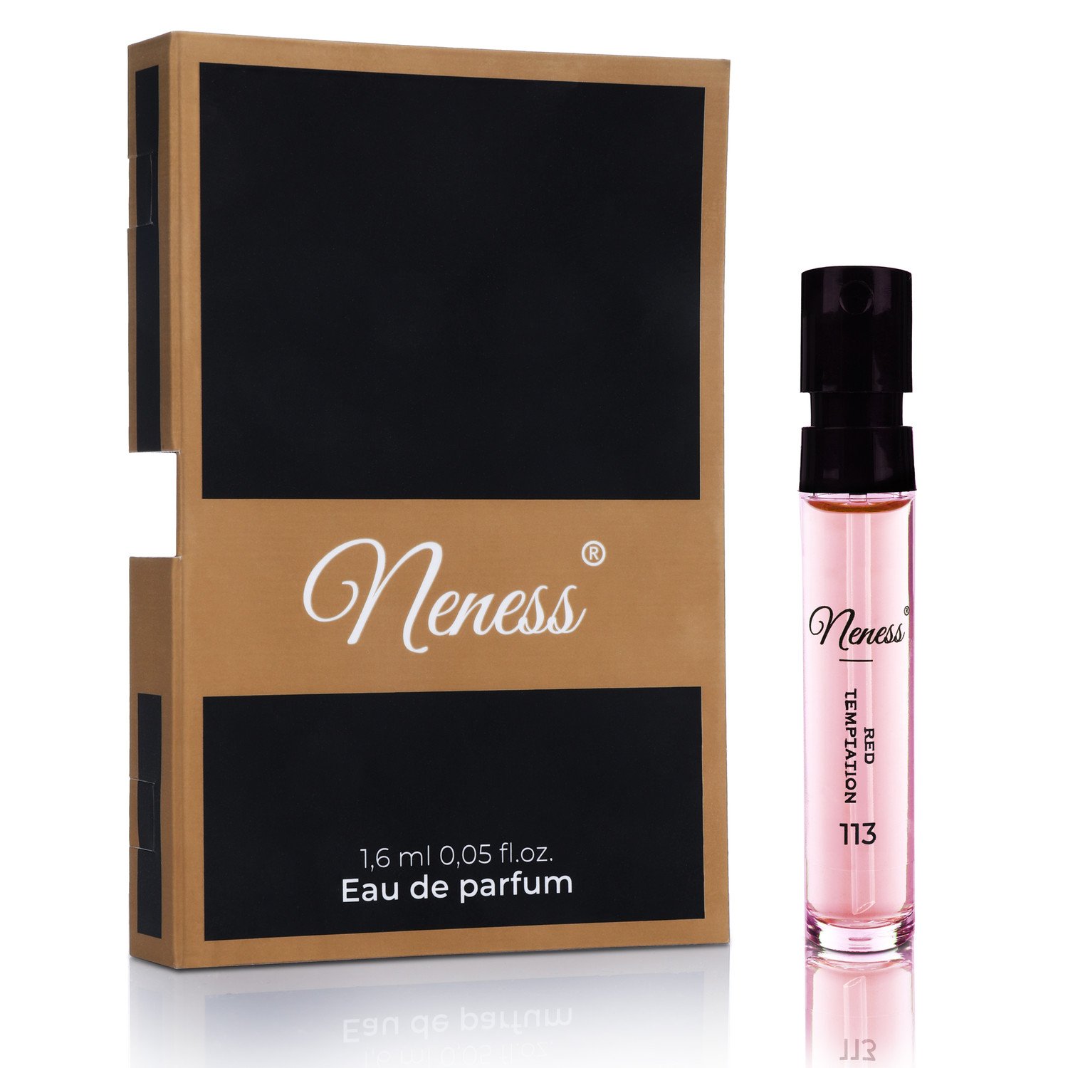 Neness Red Temptation parfémovaná voda dámská Tester s rozprašovačem 1,6ml