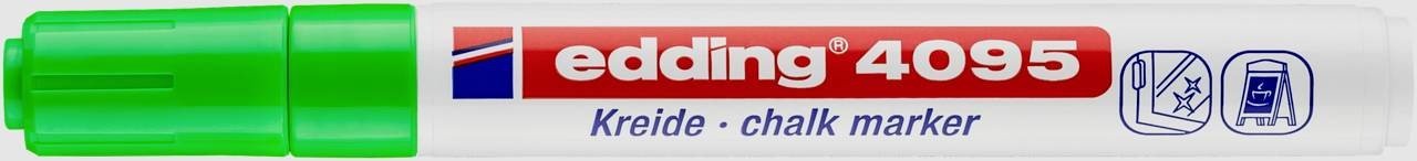 Edding 4095 4-4095011 křídový popisovač světle zelená 4 mm, 15 mm