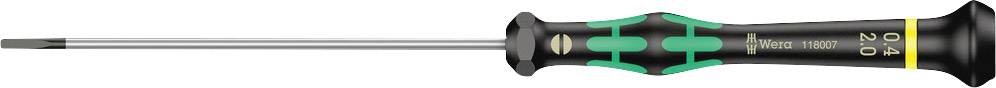 Wera 2035 pro elektroniku a jemnou mechaniku šroubovák pro šrouby Microstix Šířka čepele: 2 mm Délka dříku: 100 mm