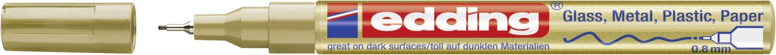 Edding 4-780-9-053 E-780 popisovač na laky zlatá 0.8 mm 1 ks/bal.
