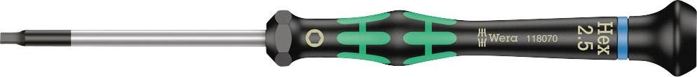 inbusový šroubovák pro elektroniku a jemnou mechaniku Wera 2054 05118070001, 60 mm