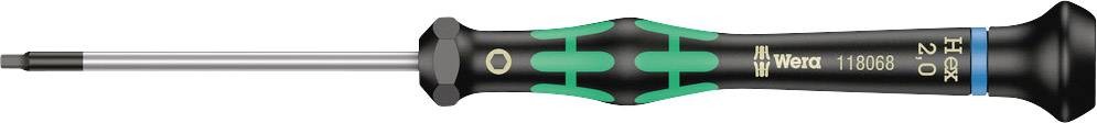 inbusový šroubovák pro elektroniku a jemnou mechaniku Wera 2054 05118068001, 60 mm