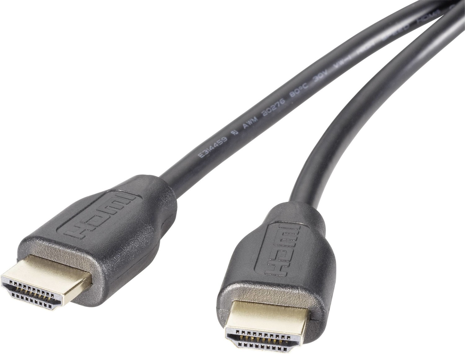 SpeaKa Professional HDMI kabel Zástrčka HDMI-A, Zástrčka HDMI-A 3.00 m černá SP-8821980 Audio Return Channel, pozlacené kontakty HDMI kabel