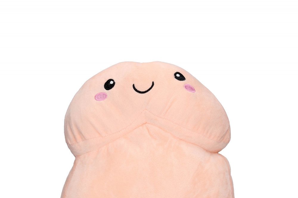 Hugging Chubby Penis Plushie - 30cm (Natural)