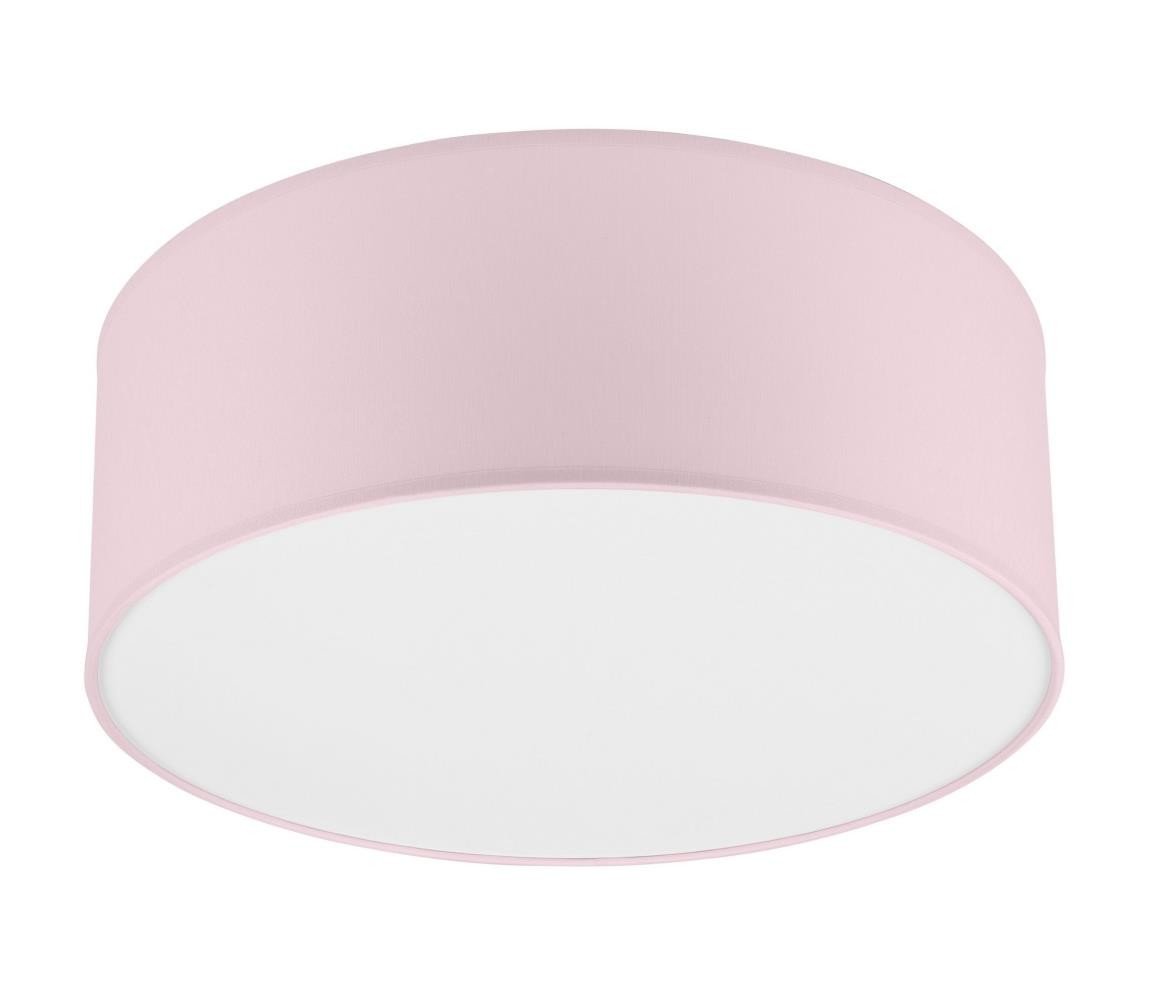 Stropní svítidlo SIRJA PASTEL 1xE27/60W/230V pr. 35 cm růžová