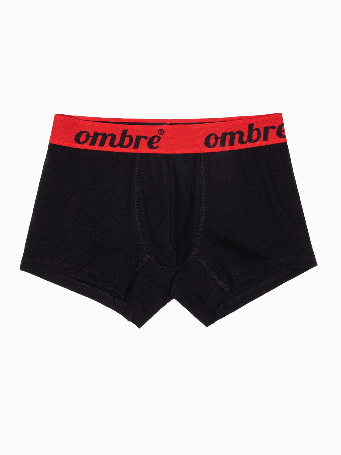 Ombre Clothing Pánské boxerky Turkin černo-červená U283