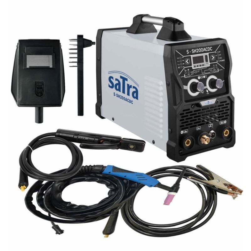 Svářečka invertorová TIG/MMA AC/DC 200A - SATRA