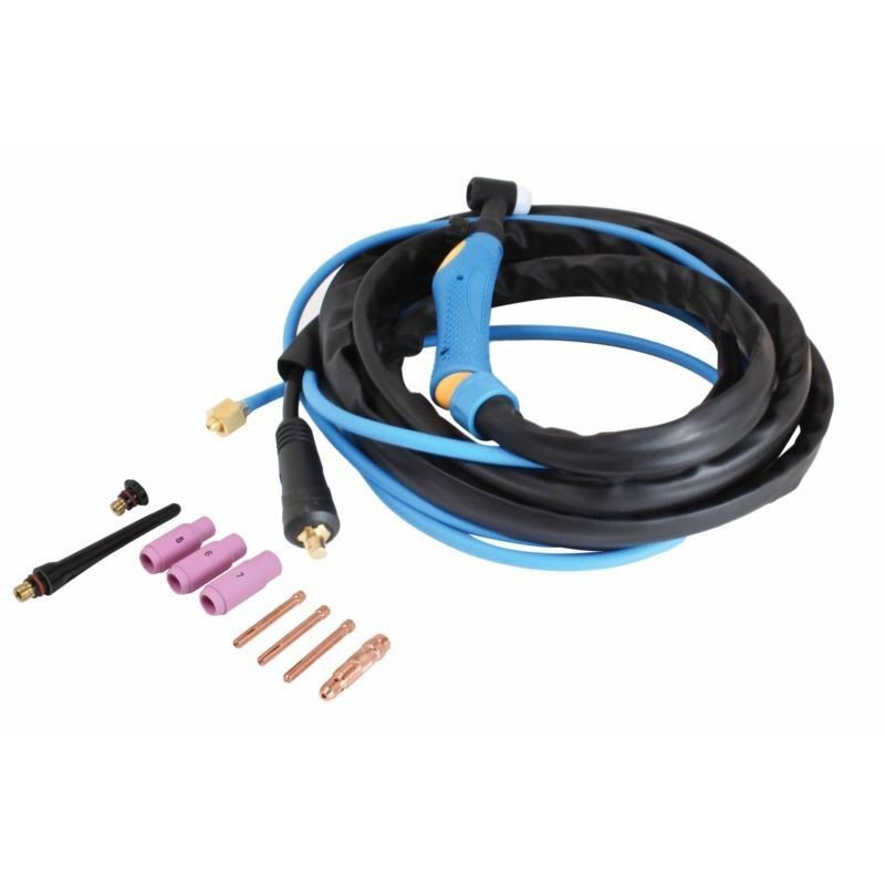 Svařovací hořák LIFT TIG s příslušenstvím pro svářečku S-SH130MIG - SATRA