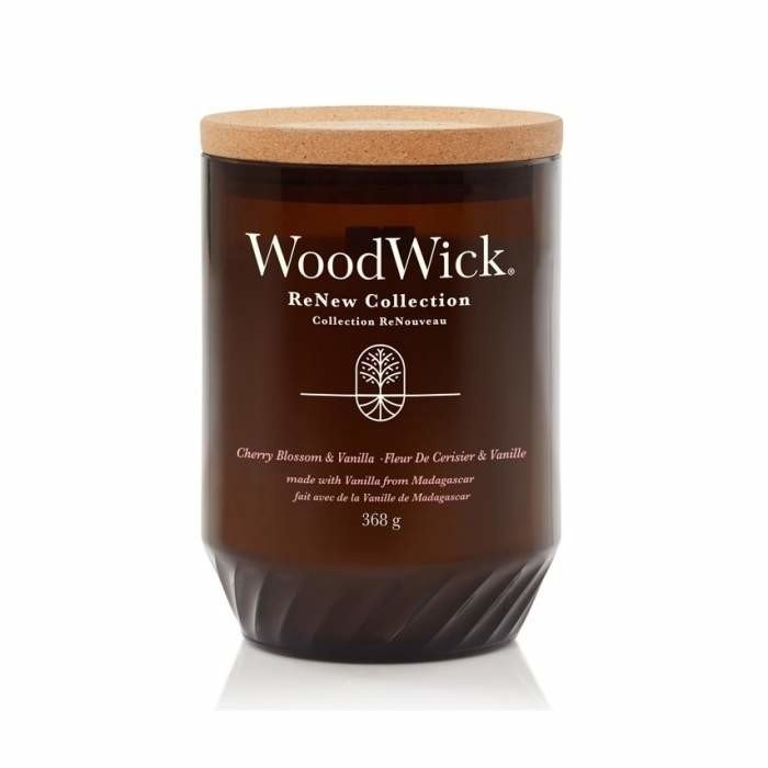 Vonná svíčka WoodWick ReNew 368g Cherry Blossom & Vanilla