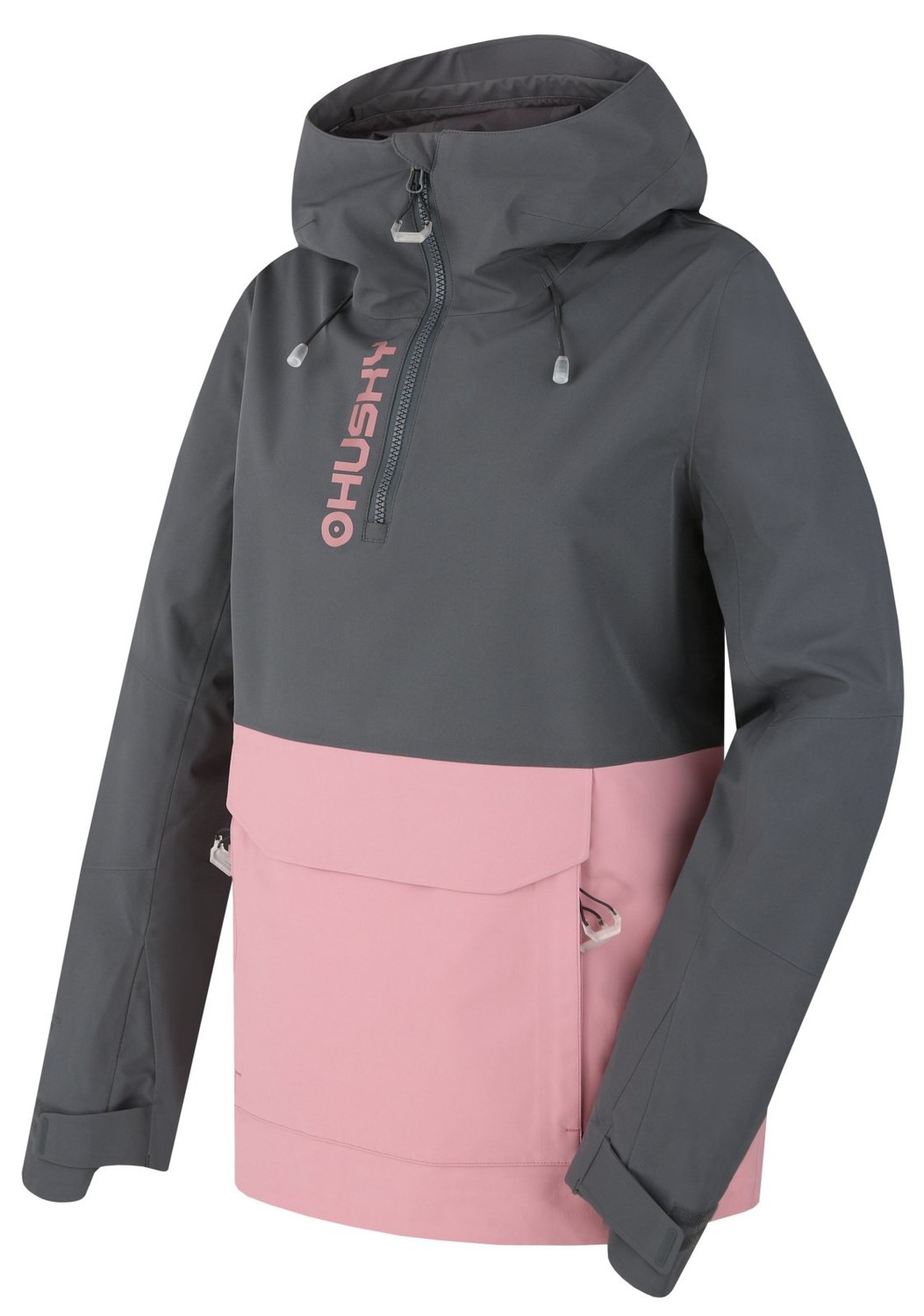 Dámská outdoor bunda HUSKY Nabbi L dk. grey/pink