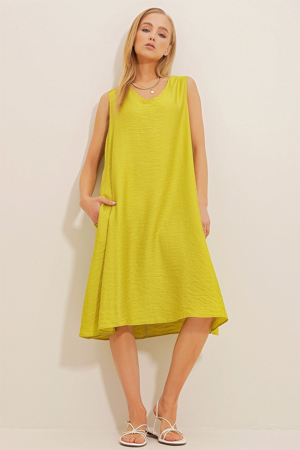 Dámské šaty Trend Alaçatı Stili