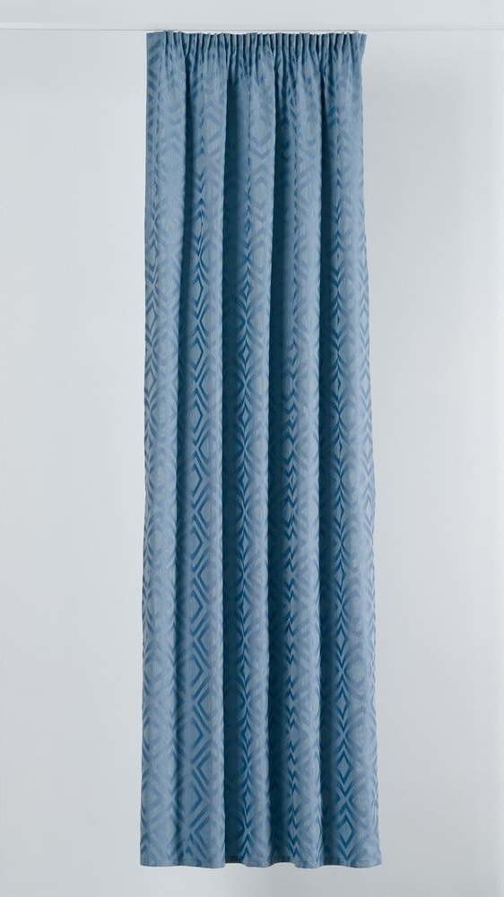 Modrý závěs 140x245 cm Giuseppe – Mendola Fabrics
