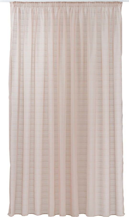 Béžová záclona 300x245 cm Leonida – Mendola Fabrics