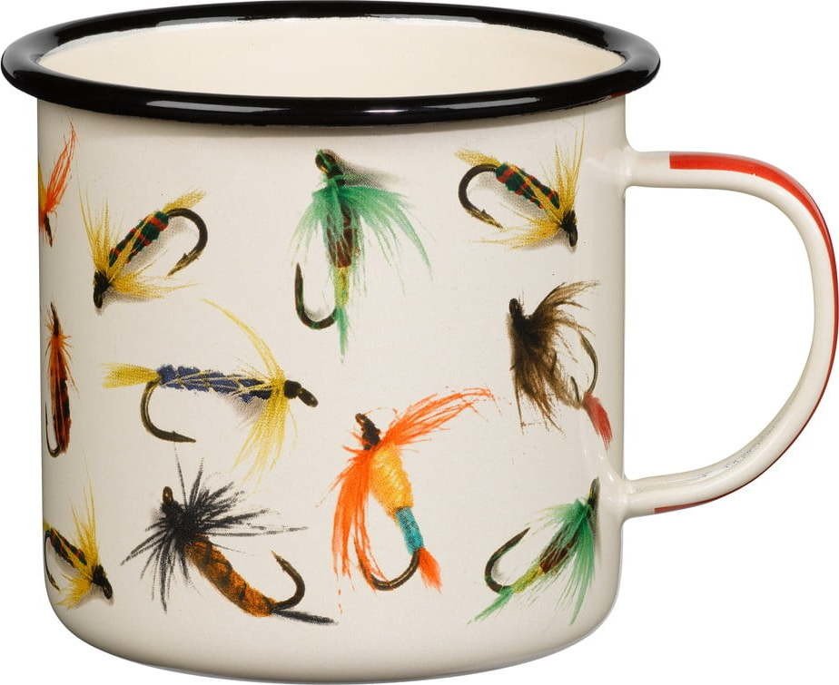 Hrnek ze smaltu 0.5 l Fly Fishing – Gentlemen's Hardware