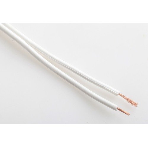 Kabel V03VH-H 2x0,35 dvojlinka bílá (CYH) metráž