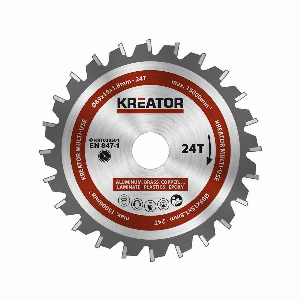 Kreator Pilový kotouč univerzální 89mm, 24T