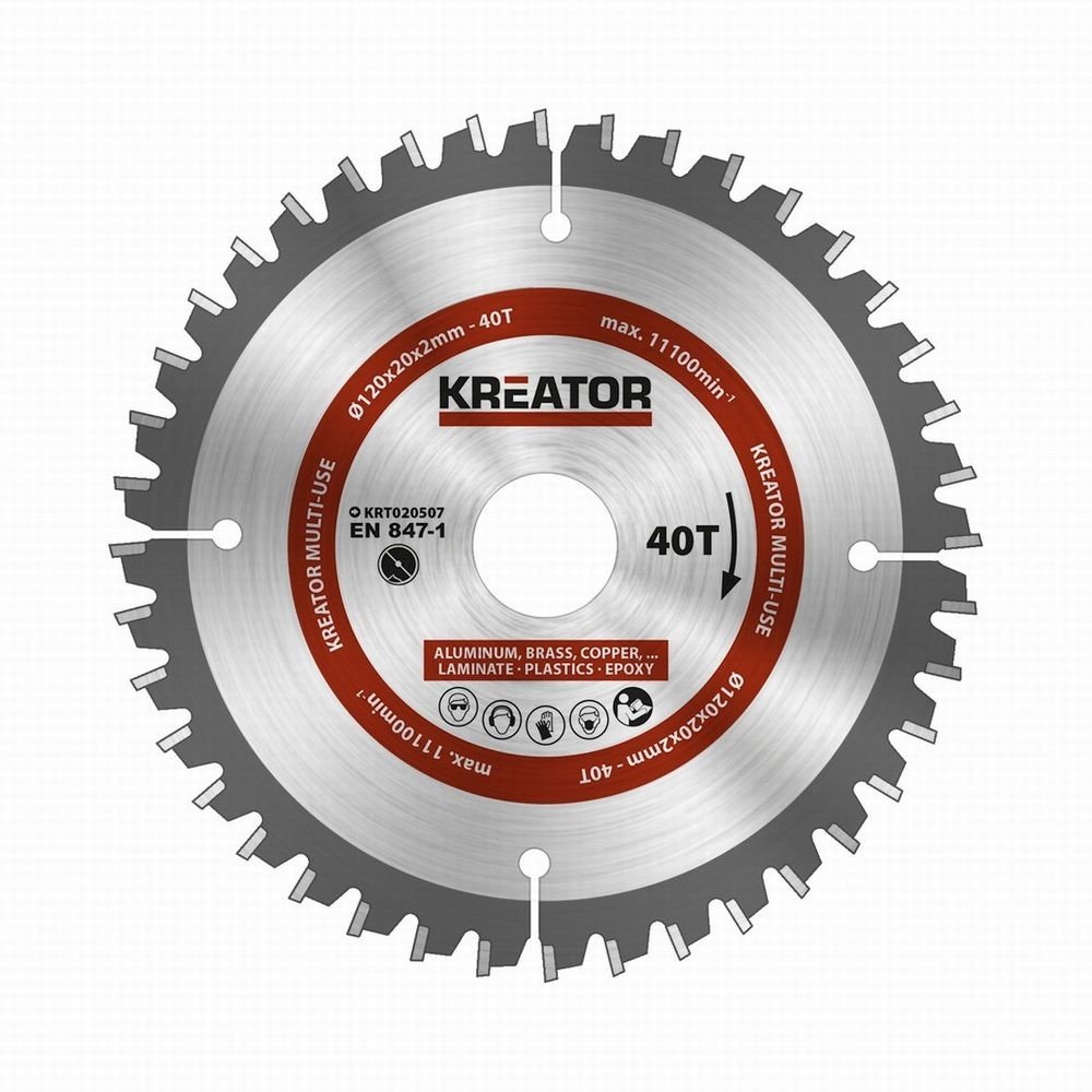Kreator Pilový kotouč univerzální 120mm, 40T
