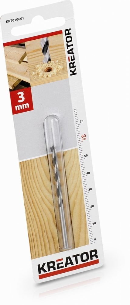 Kreator Vrták do dřeva 3x60 mm