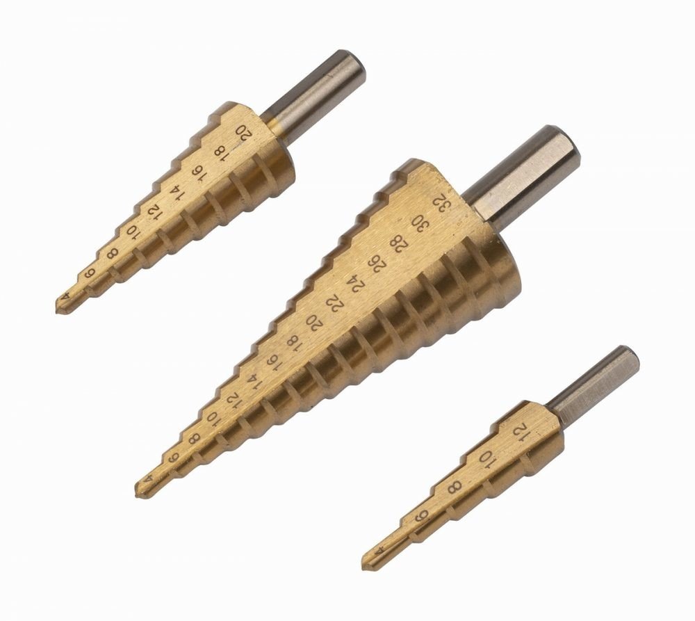 Kreator Vrtáky stupňovité TIN 3ks