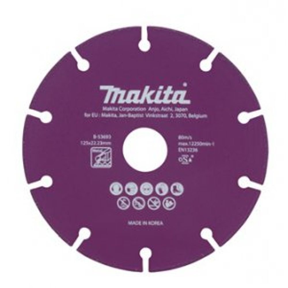 Makita Diamantový kotouč Makita 125 x 1.3 x 22,23 mm