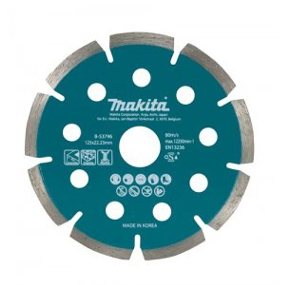 Makita Diamantový kotouč Makita 125 x 1.6 x 22.23 mm