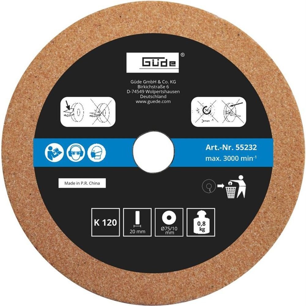 GÜDE Brusný kotouč GÜDE set 75 mm 120/400 K 55232
