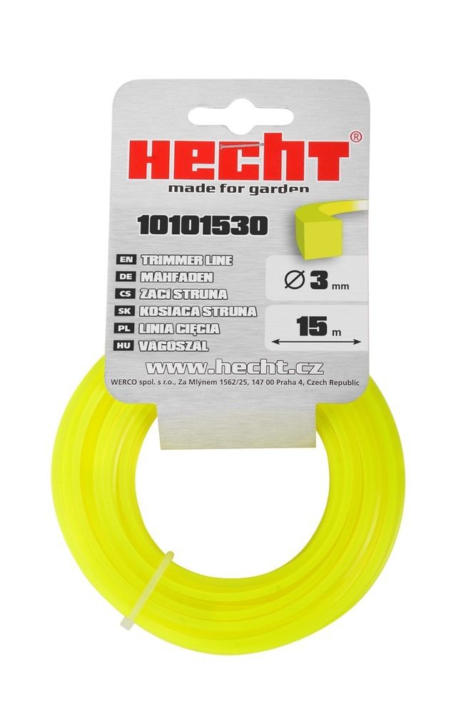 Hecht Struna čtvercová HECHT 10101530 3 mm x 15 m