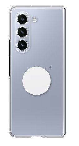 Samsung Průhledný kryt s odnímatelným úchytem na příslušenství pro Galaxy Z Fold5 Transparent