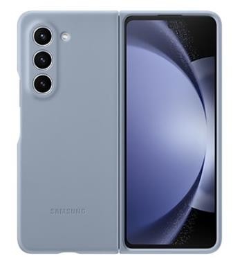 Samsung Zadní kryt z eko kůže pro Galaxy Z Fold5 Blue