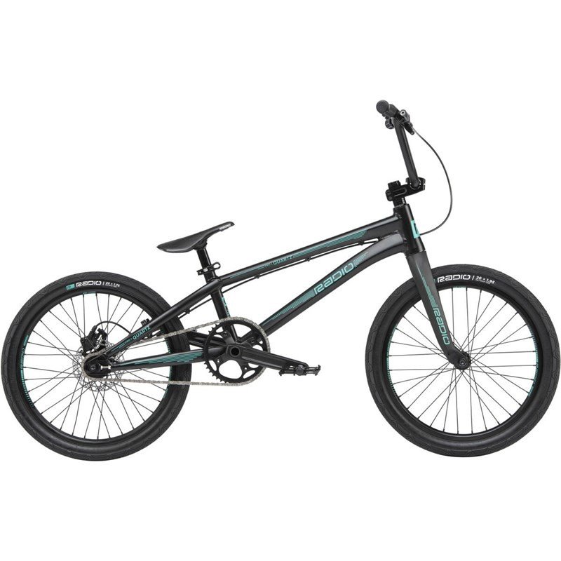 BMX kolo RADIO BIKE CO - Quartz Pro L 20in 2022 Race BMX Kolo (MATT BLACK) velikost: 20.9in