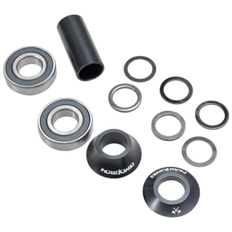 náhradní díl DEMOLITION - MID BMX Bottom Bracket (FLAT BLACK) velikost: 19mm