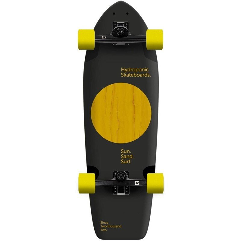 komplet HYDROPONIC - Square Complete Surfskate (LUNAR BLACK YELLOW) velikost: 31.5in