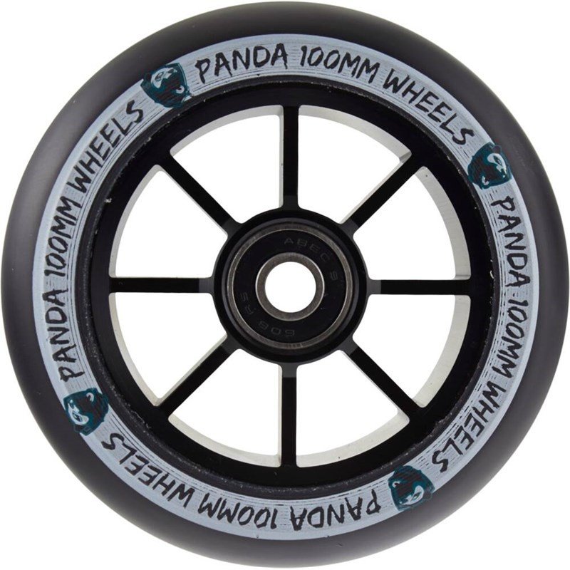 kolečko PANDA - Spoked V2 Kolečko Na Koloběžku (ČERNÁ) velikost: 100mm