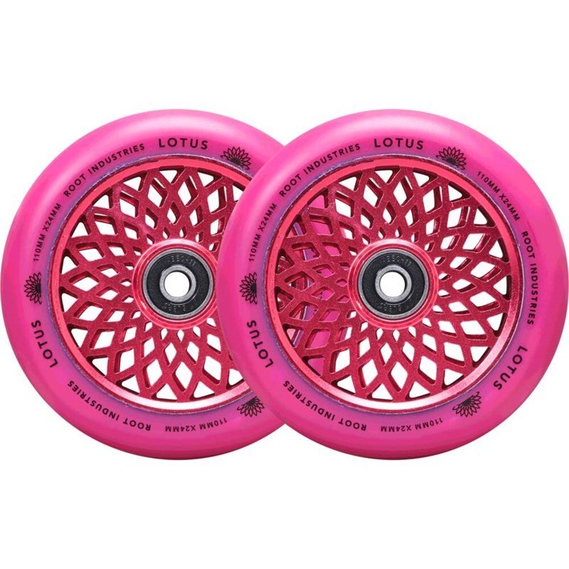 kolečko ROOT INDUSTRIES - Root Lotus Pro Scooter Wheels 2-Pack (RADIANT PINK)