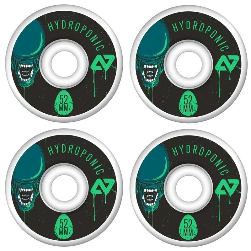 kolečka HYDROPONIC - Horror 100A Kolečka pro skateboard 4-Souprava (ALIEN) velikost: 52mm