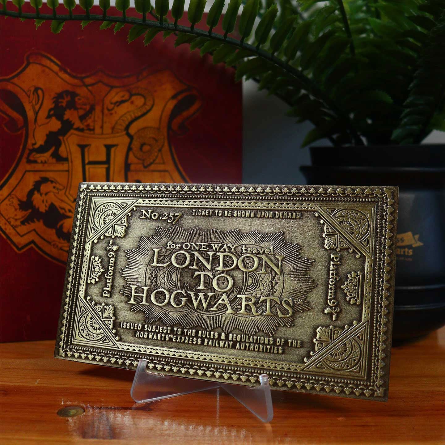 FaNaTtik | Harry Potter - Replika Hogwarts Train Ticket Limited Edition