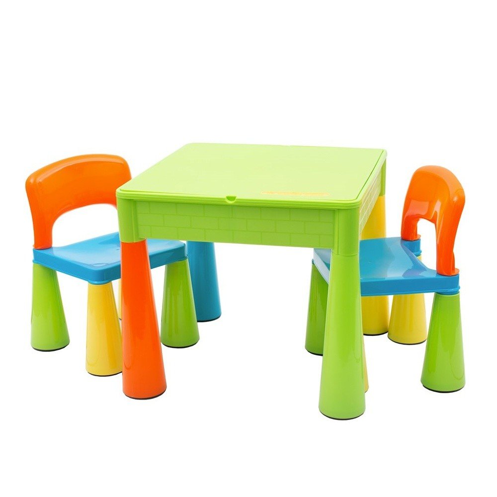 Dětská sada ELSIE stoleček + židličky, multi color