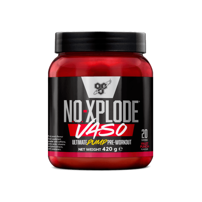 Vaso NO Xplode 420 g ovocný punč - BSN