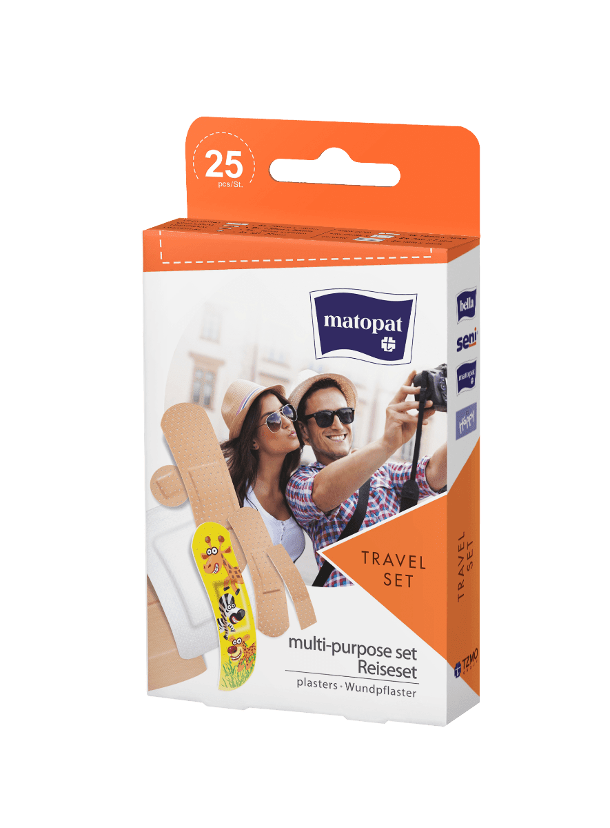 Matopat Travel set náplasti 25 ks