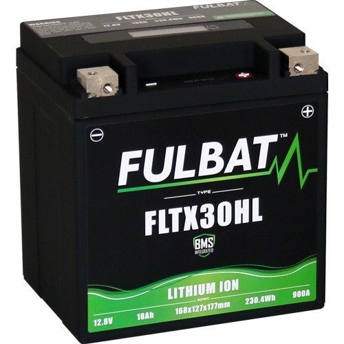 Lithiová baterie Fulbat LiFePO4 FLTX30HL 12,8V/18Ah-900A