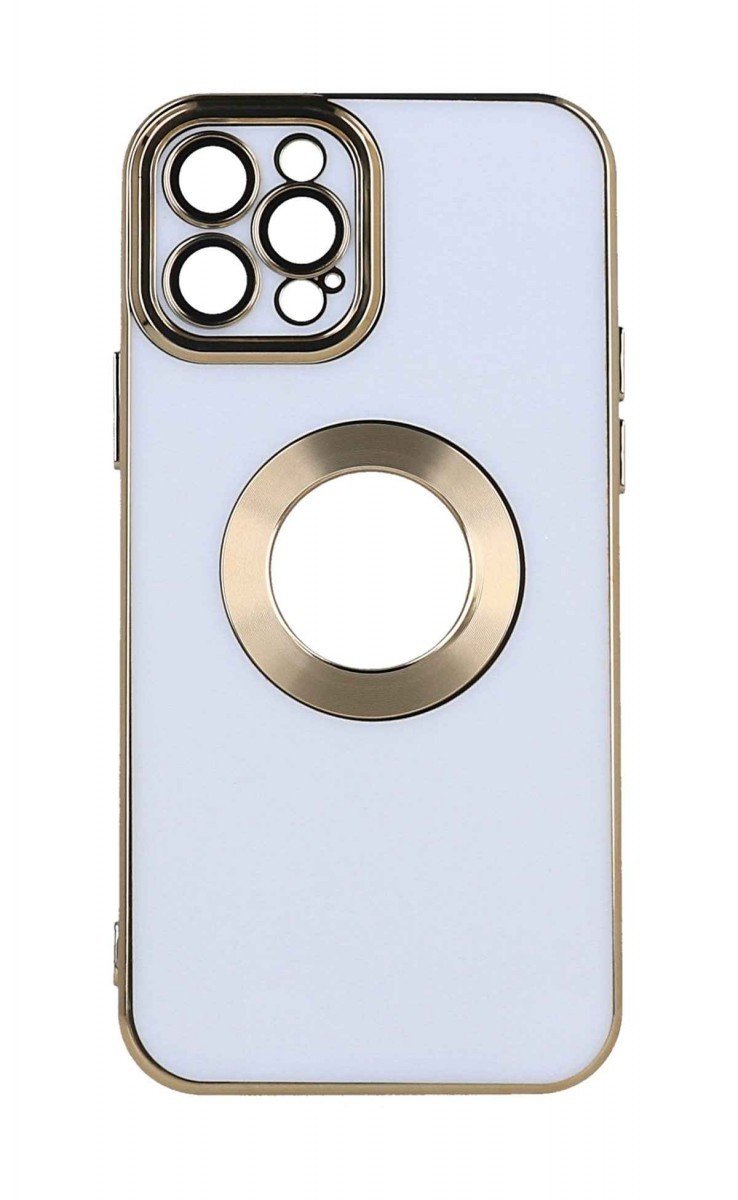 Kryt TopQ iPhone 12 Pro Beauty bílý 98560
