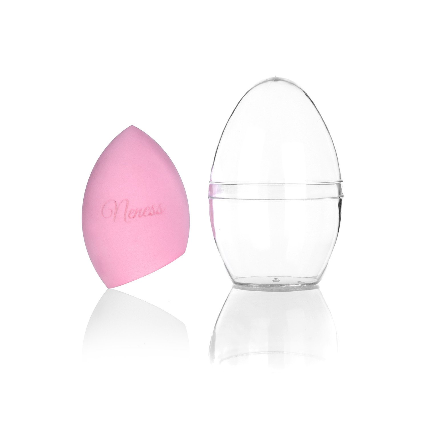 Neness Makeup Blender Houbička na make-up růžová 1ks