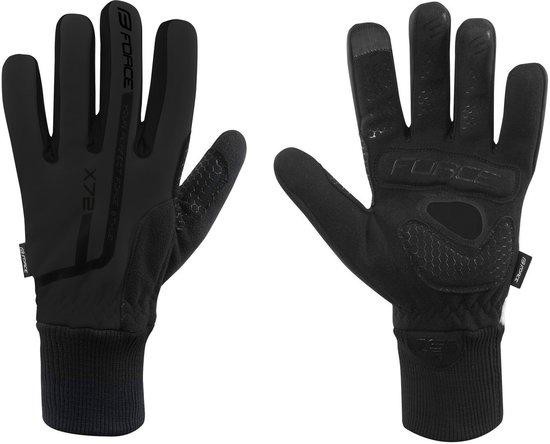 FORCE X72 zimní rukavice, černé vel.3XL