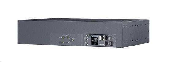 CyberPower Rack ATS Switched, 2U, 16A, (13)C13, (2)C19, IEC 60309 32A (2) 3.05m, PDU44302