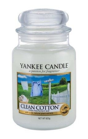 Vonná svíčka Yankee Candle - Clean Cotton 623 g