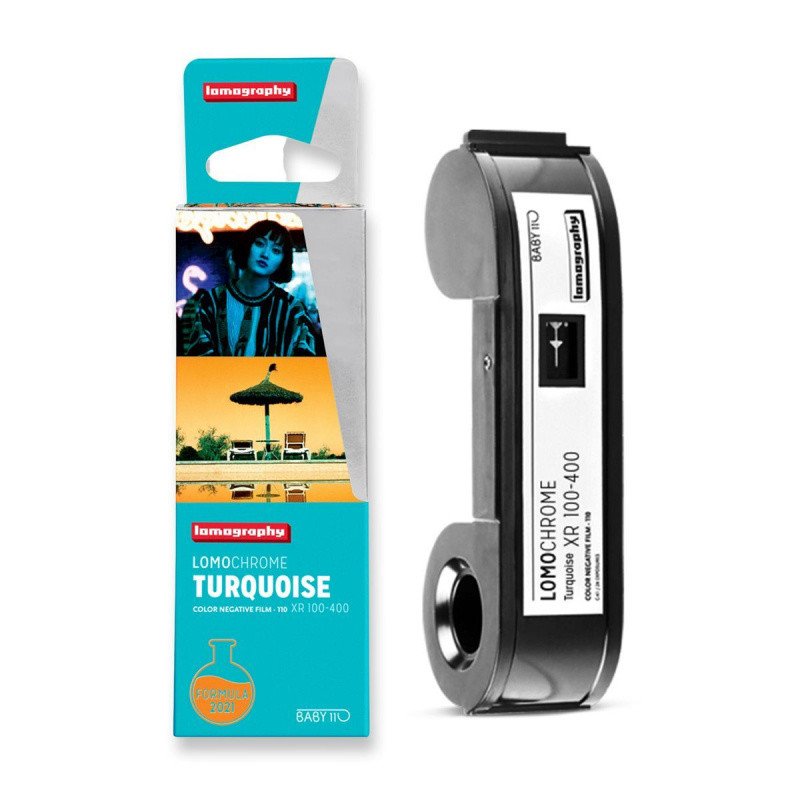 LOMOGRAPHY film 110 Turquoise