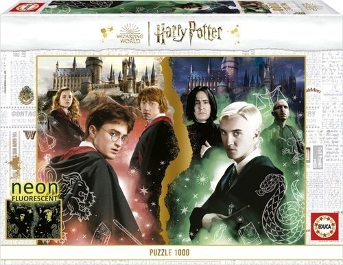 Svítící puzzle Harry Potter