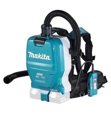 Makita DVC265ZXU Aku-vysavač zádový s AW