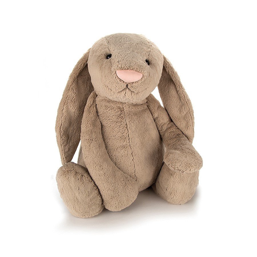Jellycat Plyšová hračka - středně velký béžový králík 67 cm